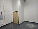 Inside an empty industrial unit